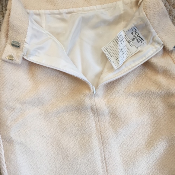 CHANEL Wool Knee Length Skirt - Picture 3 of 8